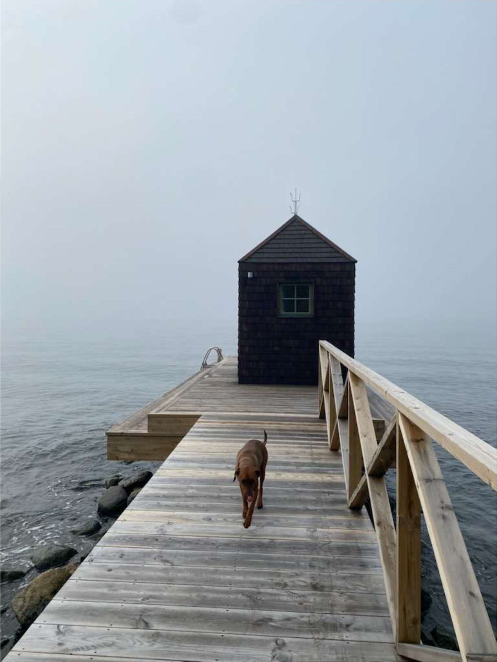 Bastu på Lidingö
